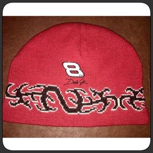DALE EARNHARDT JR. #8 BEANIE SKULL CAP~EXC COND!